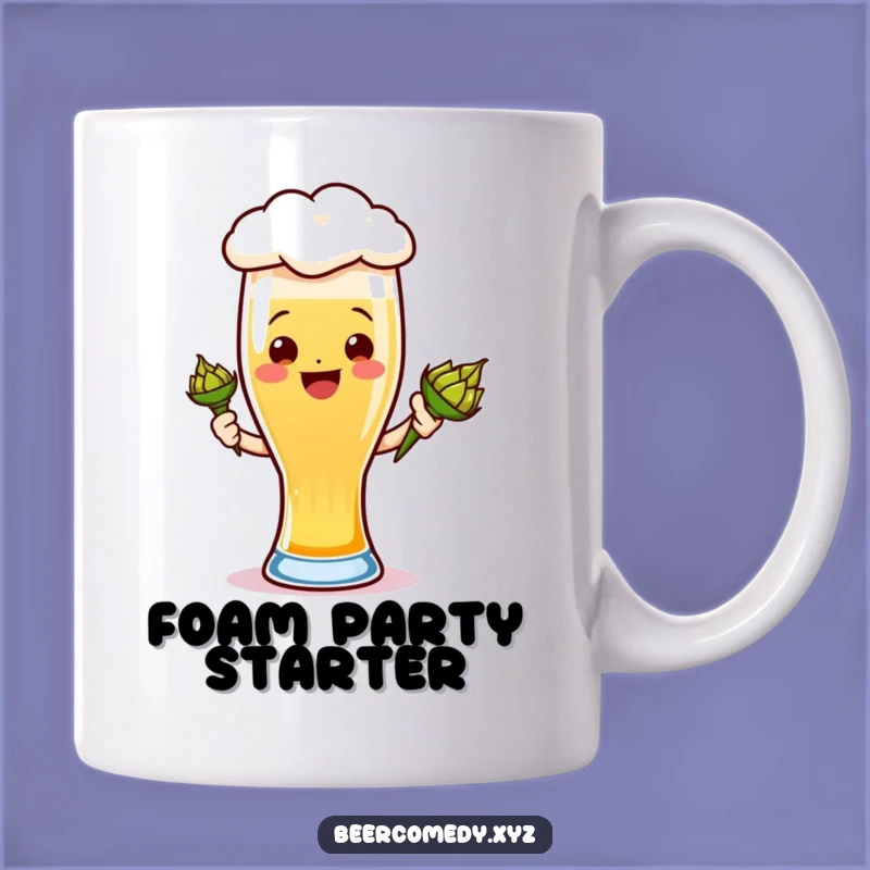 Funny Joyful Ale Glass Hops Mug - The Perfect Humorous Beer Lover Gift