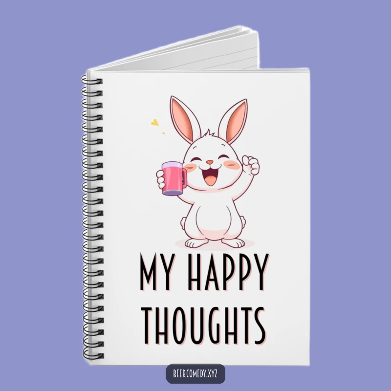 Funny Rabbit Toast Notebook: Jot Down Ideas with Joyful Bunny, Perfect Funny Gift